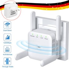 WLAN Repeater Router Range 1200Mbps WIFI Signal Verstärker Access Point Booster