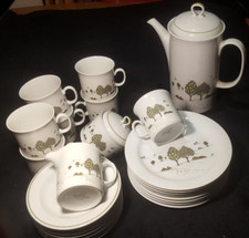 Kaffeeservice Sommer Garten Bavaria Bäume Service Kaffeeservice für 6 Pers.