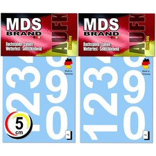 5cm Zahlen Aufkleber /pk |