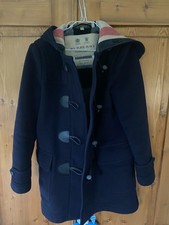 Burberry Dufflecoat für Damen, Blau, Gr. M