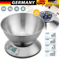 5KG/1g Edelstahl Küchenwaage