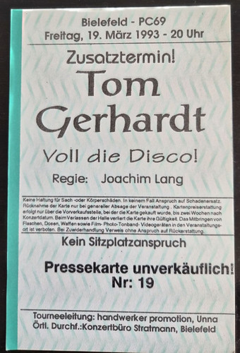 Tom gerhardt voll die - tom,