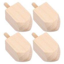  4 Pcs Handgefertigte Kreisel
