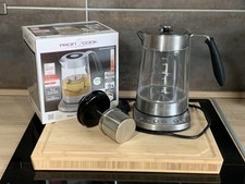 ProfiCook PC-WKS 1020 G 1.7L Elektrik Wasserkocher - Silber/Transparent
