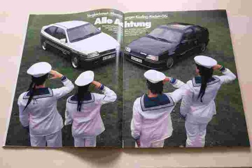 Sport auto 1985 opel kadett - auto, 07/1985