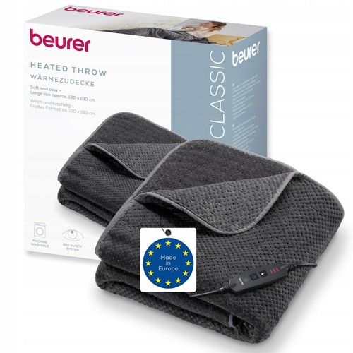 Beurer heizdecke grau - 65, heizdecke,