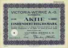 Motorrad Aktie VICTORIA Werke 1928 Nürnberg Express Hercules Neumarkt Ingolstadt
