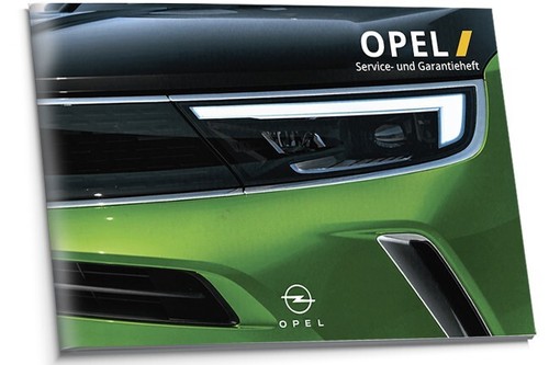 Opel deutsches serviceheft - opel,