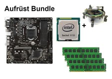 Bundle MSI B360M Pro-VDH + Intel Core i3 i5 i7 CPU + 8GB bis 32GB RAM wählbar