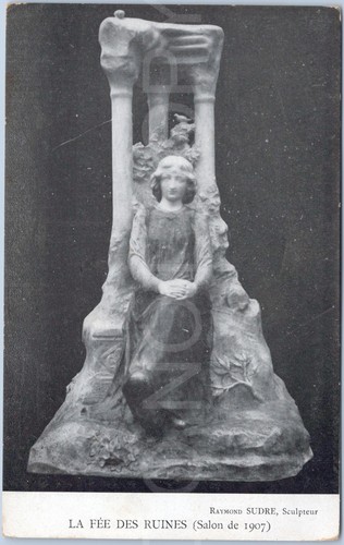 Fee des ruines skulptur - des,