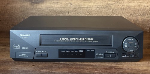 Sharp a410 vcr - vc-a410, 4-head
