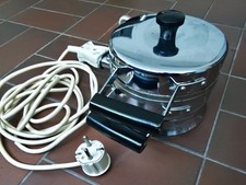 Vintage Waffeleisen/Komet,600 Watt,Chrom, voll funktionsfähig 