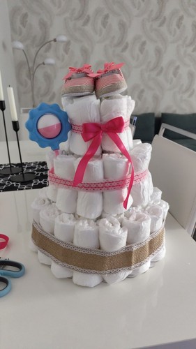 Windeltorte babygeschenk für - windeltorte,