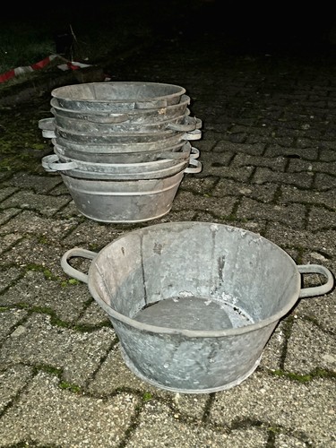 Alte zinkwanne - alte,