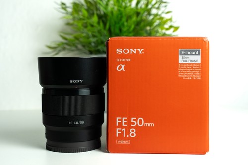 Sony 50mm fe guter - sony, f1.8