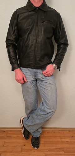 Diesel lederjacke jacke bomber - lederjacke,