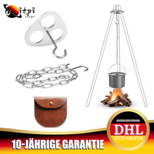 Dreibeinhalter Dreibein Grill Lagerfeuer Stativ Grillzubehör Für Camping BBQ