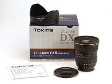 Tokina Zoomobjektiv AT-X Pro 12-24mm 1:4 II Aspherical AT-X124 Pro DX II Nikon