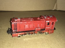 Trix Express H0 Diesellok V36 257 rot, 3 Schienen Gleichstrom & Lichter West Germany