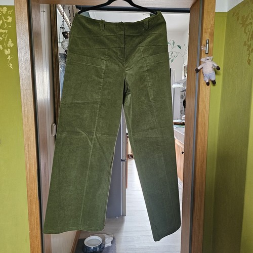 Feincord hose grün - hose, neu