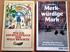 JOHN STAVE Merkwürdige Mark + Bullenkalb... Heitere Berlin-Berichte 1986 + 1994