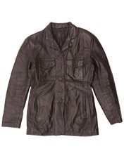 VINTAGE Damen Lederjacke IT 46