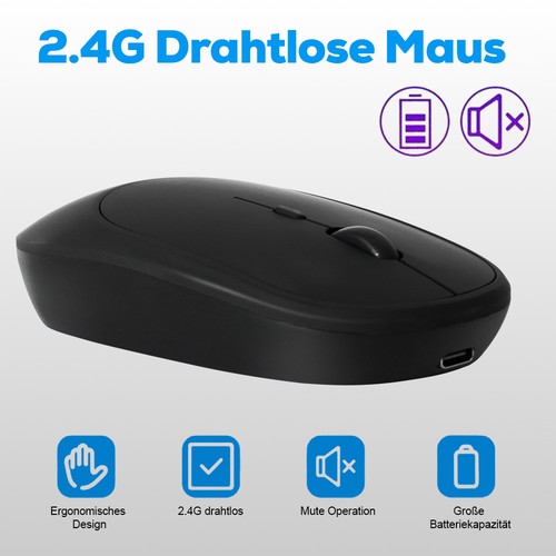 Maus ergonomisch kabellos - maus,