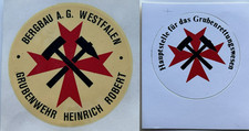 Grubenwehr aufkleber - aufkleber,