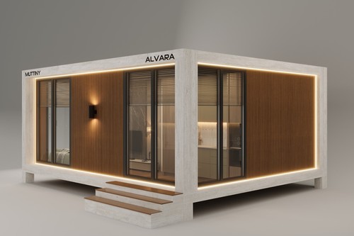 Modulares fertighaus tiny - modulares, /