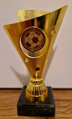 Fussballpokale gold höhe 5 - gold, 15,5