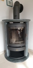 schöner gebrauchter HARK Holz - Kaminofen  8 KW mit massiven Speckstein Platten