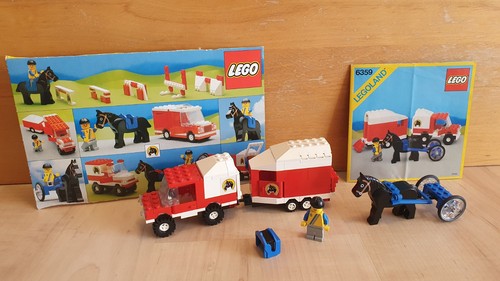 Lego 6359 pferdeanhänger - lego-,