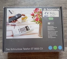 2 x Hagenuk ST 9000 CX Schnurlostelefon Telefon Retro