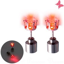 Edelstahl LED Ohrringe