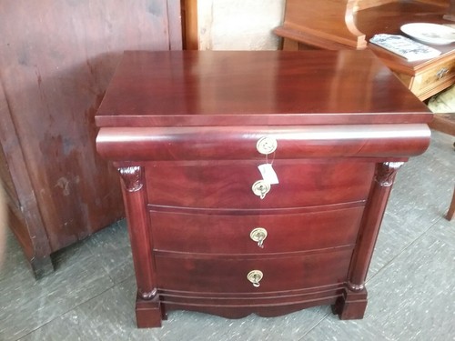 Biedermeier kommode mahagoni - biedermeier,