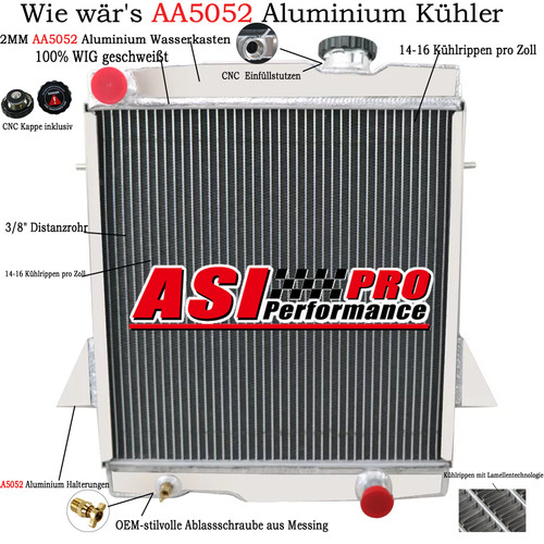 Reihe aluminium kühler für - aluminium,