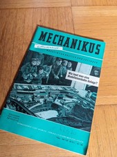 Mechanikus Sonderheft 1957 Wie