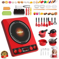 61tlg. Spielküchen Zubehör Kinder Set Kochset Spielküchen Geschirr Kochgeschirr