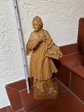Figur Holz Schnitzerei 45 cm. Grödnertal Deko , gebraucht