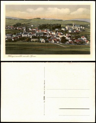 Ansichtskarte schirgiswalde - ansichtskarte,