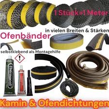 Ofen Dichtschnur Flach 5-50mm