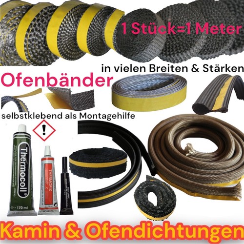 Ofen dichtschnur flach - ofen, 5-50mm