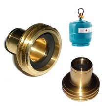 ACME Gasflasche Tankadapter Befülladapter 3/8" L 1 2 3 5kg Propangas LPG :: NEU!