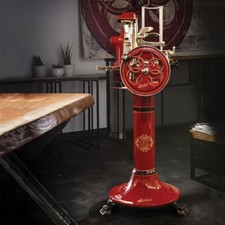 Berkel Volano B2 Rot - Manuelle Schwungradaufschnittmaschine und Standfuß NEU