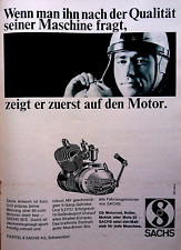 Sachs Motor 50 S, originale Werbung aus 1966  Hercules