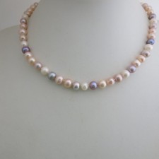 Kette Collier echte Perlen