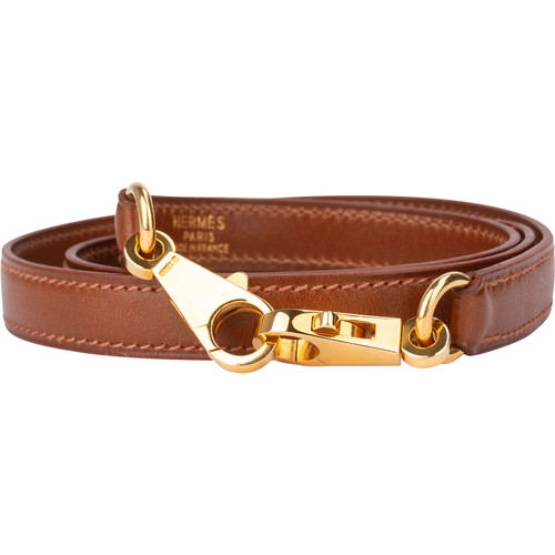 Hermès brown leather kelly - leather,