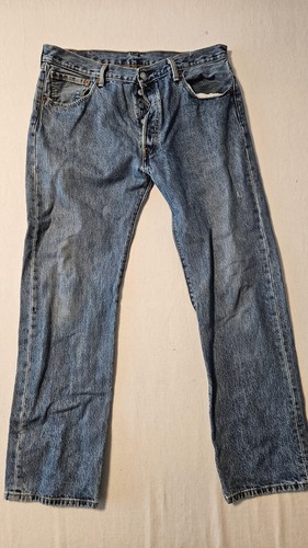 Levis 501 herren jeans blue - levis,