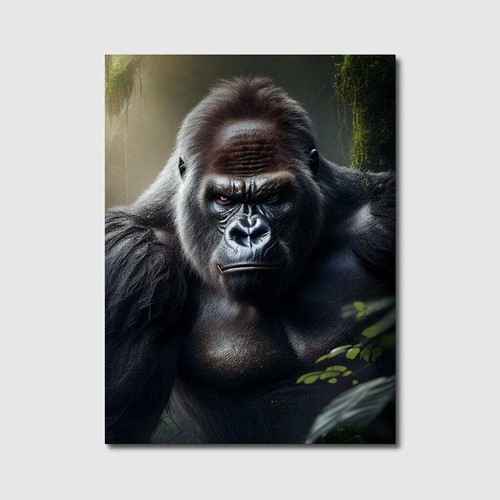 Gorilla tiere nature canvas - gorilla,