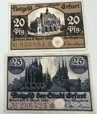 Serie Notgeld der Stadt Erfurt